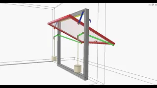 MECHANISME# Flip up garage door 2