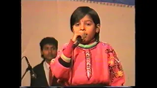 mere mehaboob na ja song /childhood performance of sunidhi chouhan .