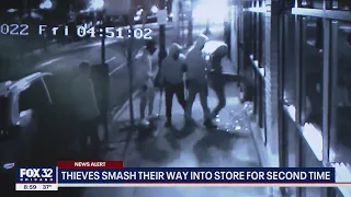 Chicago retail theft: Thieves smash into West Side store twice in one week