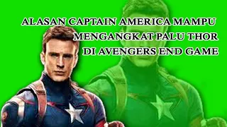 captain america mampu mengangkat palu thor || avengers end game ||