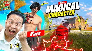 New Orion Free Character First Solo Vs Squad Gameplay & Ability Test 🥴 Free Fire Max