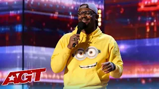 Simon Cowell Can't Stop Laughing At HILARIOUS Comedian Jordan Conley On AGT 2022!