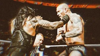 Roman Reigns😈 vs Randy Orton😈 winner face John Cena for WWE g.o.a.t.🐐🐐