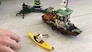 обзор на LEGO Hidden side Старый рыбацкий корабль