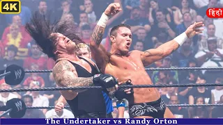 Witness a Classic Match - The Undertaker vs Randy Orton at Wrestlemania 21