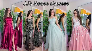 JJ's House Prom Dresses Try On Haul 2023!