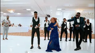 these two turnt it up like crazy - Congolese wedding