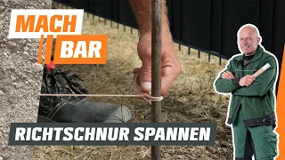 Richtschnur spannen  | OBI