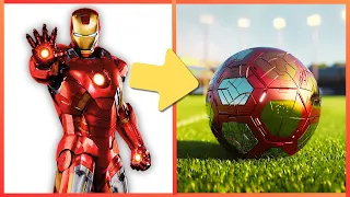 AVENGERS AS BALL VENGERS 🔥 ALL CHARACTERS ( MARVEL & DC ) 2024