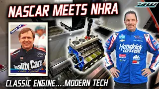 Lake Speed's Ford C3 NASCAR Engine: Drag Racing Legend Greg Anderson Machines The Block!
