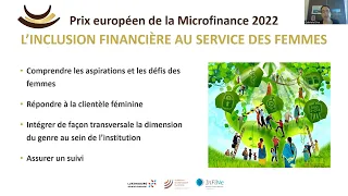 PEM 2022 "L’inclusion financière au service des Femmes" (Session d'orientation en français)