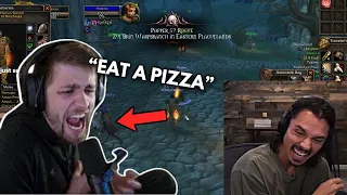 Sodapoppin FORCES Me to EAT a Pizza for Doing a Mak'Gora