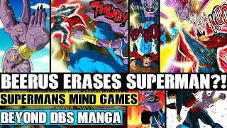 Beyond Dragon Ball Super: Beerus Erases Superman?! Supermans Full Power And Mind Games Unleashed!