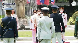 Departure honors for President Rodrigo Duterte