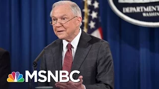 DOJ Won't Say If Jeff Sessions Is Recused On Paul Manafort (Exclusive) | Rachel Maddow | MSNBC