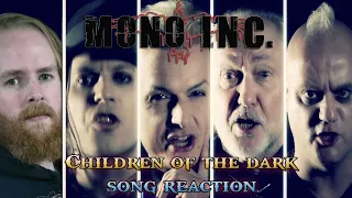 MONO INC. - Children Of The Dark (Song Reaction) feat. Joachim Witt, Tilo Wolff, Chris Harms