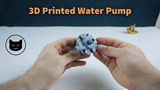 Functional 3D Printed Water Pump