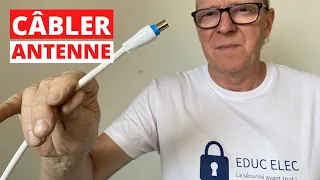 Câbler une fiche télé pour antenne hertzienne