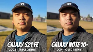 Samsung Galaxy S21 FE vs Galaxy Note 10+ camera comparison! Who will win?