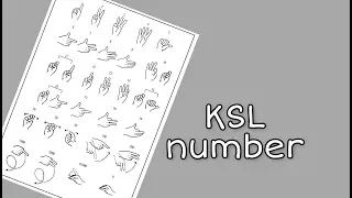 Korean Sign Language-Numbers