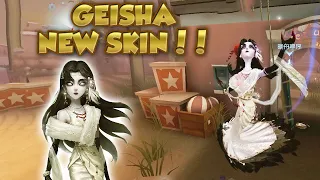 #113 Geisha "Resilience Of Bamboo" New Skin Gameplay | Identity V | 第五人格 | アイデンティティV | Geisha