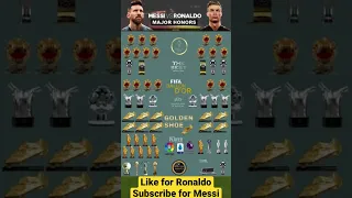 Messi vs Ronaldo Major Trophies #messivsronaldo #messi #ronaldo #messironaldo #goat #football