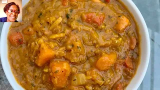 Sweet Potato And Lentil Curry / easy  lentil and sweet potato curry recipe / lentil curry recipe