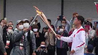 Tokyo Olympics Torch Relay 2021