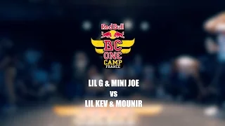 Lil G & Mini Joe vs Lil Kev & Mounir – Red Bull BC One Camp France 2016 – 2 vs 2