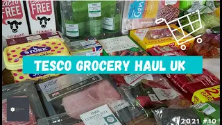 TESCO GROCERY SHOPPING HAUL UK | MASSIVELY EXCITING NEWS | WEST WALES | NEW BEGINNINGS 😃