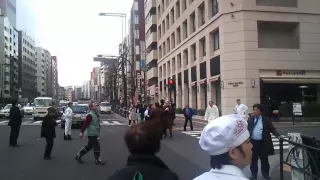 11.3.11 地震の瞬間 東京四谷 新宿通り