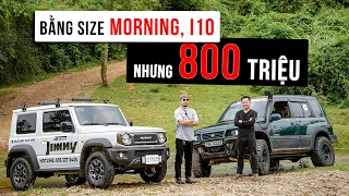 SUZUKI JIMNY: BẰNG "SIZE" MORNING, i10 nhưng GIÁ 800 TRIỆU