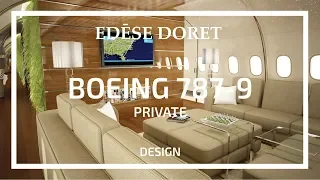 Private Boeing 787-9 Dreamliner 'Living Wall' designed by Edése Doret