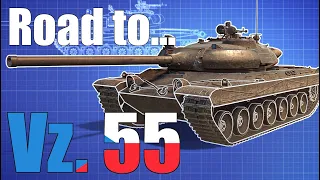 ⚔️🇨🇿 Československé heavy tanky do útoku!!! | Road to VZ. 55 | Záznam streamu 🔴