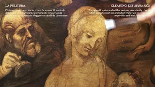Il restauro dell’Adorazione dei Magi di Leonardo da Vinci