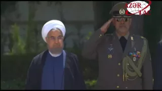Состоялась церемония официальной встречи Президента Ирана Хасана Роухани