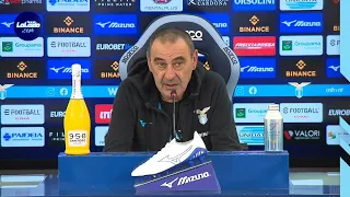 Sassuolo-Lazio, Sarri: "Lazio triste, ma vedo bel calcio"