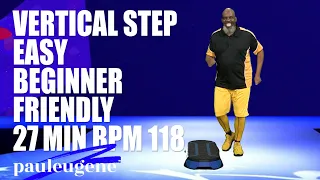 Vertical Step Aerobics Easy | 27 Min | BPB 118 | Beginners, Seniors or Returning to Step.