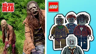 I Made These CREEPY Custom The Walking Dead Zombie Lego Minifigures!