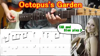 【TAB】Octopus's Garden (Guitar) / Lesson - How to play