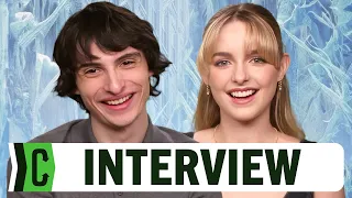 Mckenna Grace and Finn Wolfhard Fun Interview for Ghostbusters: Frozen Empire