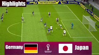 Germany Vs Japan Football Match Highlights | Fifa Football World Cup 2022