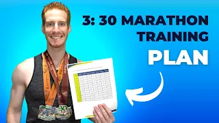 I Ran A 3:30 Marathon By Only Running 3x A Week