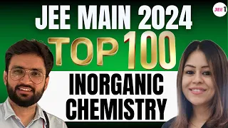 TOP 100 Inorganic Chemistry Problems #jee #jee2024 #inorganicchemistry #monicabedi #lokeshchoudhary