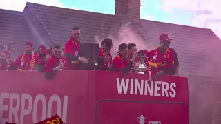 Liverpool FC Victory Parade 2022 - Mather Avenue (Unedited) [4K]