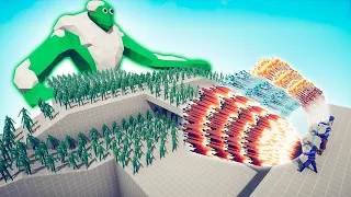 100x ZOMBIE + GIANT vs 3x EVERY GOD - TABS | Totally Accurate Battle Simulator 2024