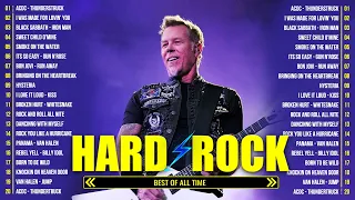 Hard Rock Collection | Best Hard Rock Of All Time | Metallica, ACDC, Bon Jovi, Skid Row, Kiss