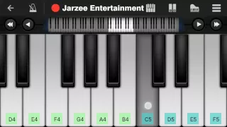 Sanam re (Arijit Singh) - Easy Mobile Perfect Piano Tutorial