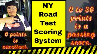 How NY Road Test Examiners Score You on the Road Test | Mock Road Test Scoring