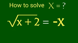 SEE WHY PEOPLE FAIL THIS NICE OLYMPIAD RADICAL EQUATION | X=?